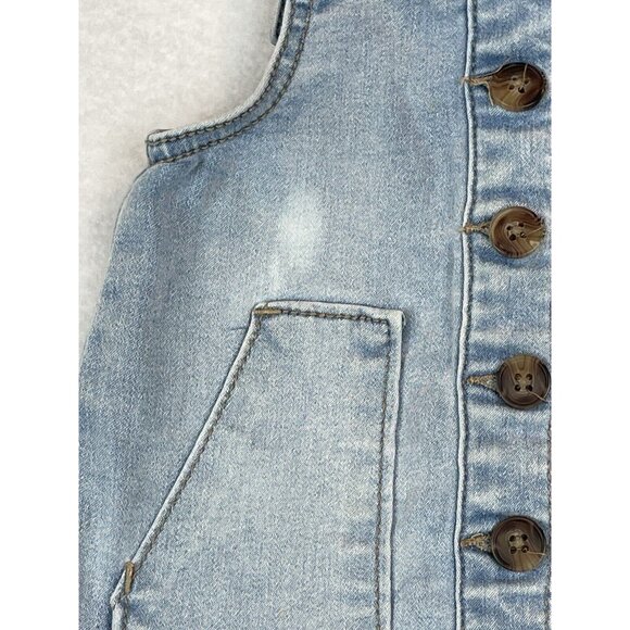 Wonder Nation Demineralization Girls SZ 12M Overall Jumper Dress - Picture 4 of 8